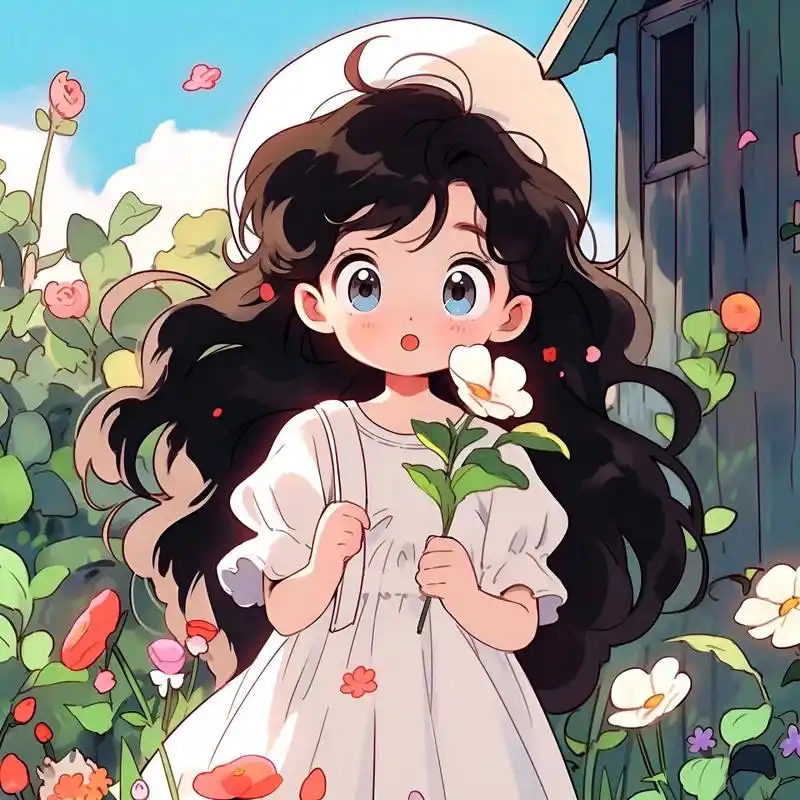 治愈系动漫女头 治愈系动漫女生头像,可可爱爱