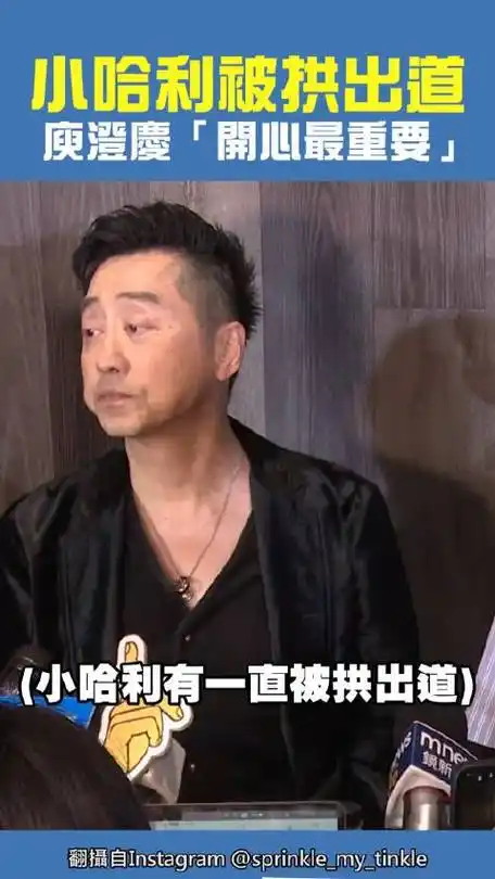 庾澄庆回应哈利出道传闻