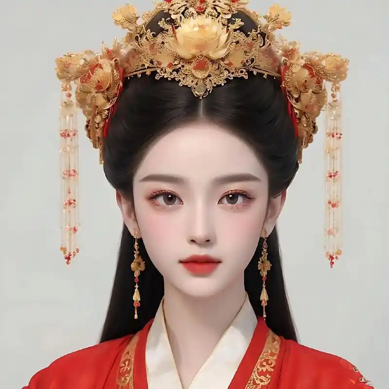 美丽的皇后#古风 #国风合伙人 #国风古韵 #古装 #二次元 - 抖音