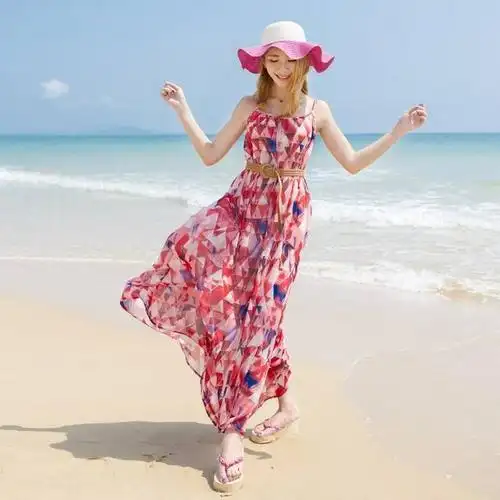 女人海边拍照自然动作,学会50个海边拍照姿势-图片大观-奇异网