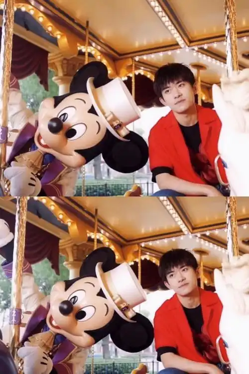易烊千玺上海迪士尼##迪士尼易烊千玺合作款