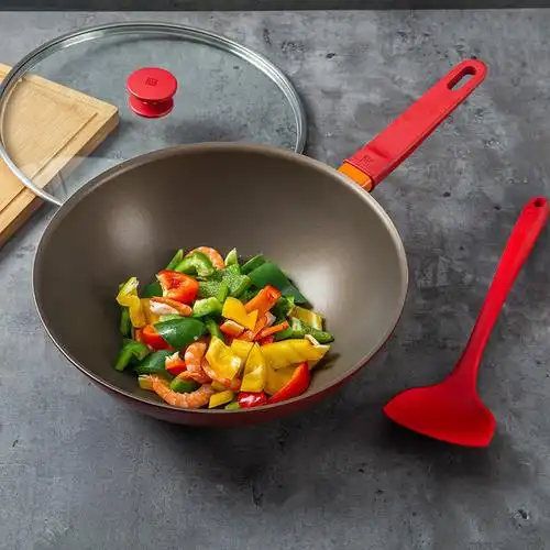 德国双立人now系列煎锅家用不粘锅灶炉通用深煎锅平底煎锅锅炒菜锅