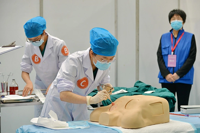 第十届中国大学生医学技能大赛临床医学专业五年制赛道华东分区赛在