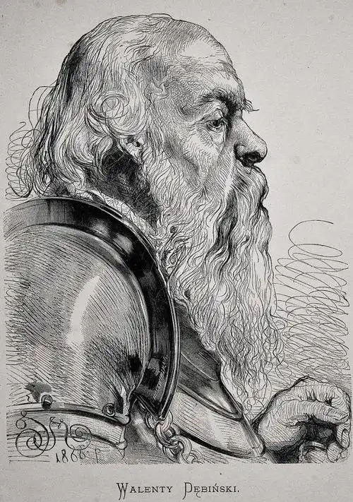 波兰画家马特伊科的素描作品欣赏艺术名画