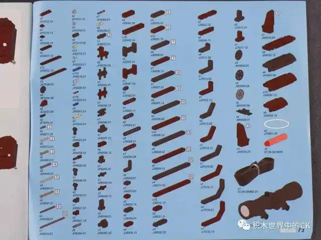 双鹰拼装积木 cada c61010 98k毛瑟步枪