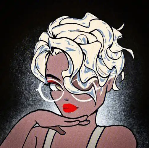 原创头像太爱tony老师一时兴起吹的发型