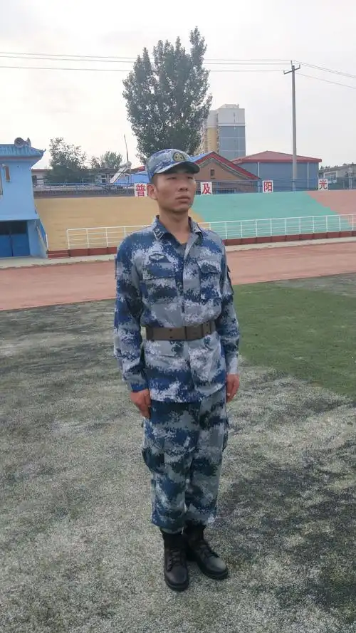 帅气威武的教官!