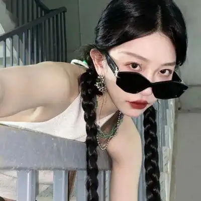 2022超拽霸气女头带墨镜很有范超级个性又很酷的女头