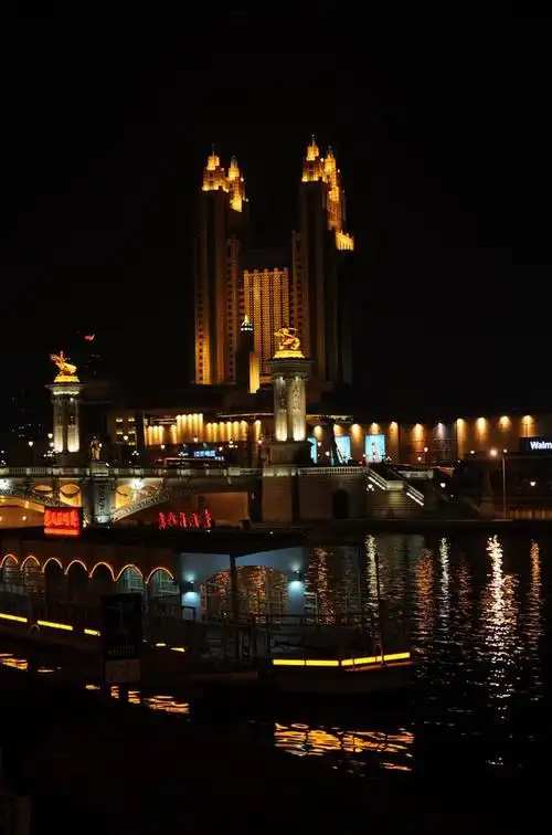 天津滨海夜景