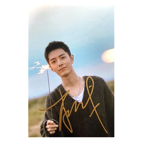 盛世追星的优惠券大全—肖战亲笔签名照博君一肖同款周边官方陈情令