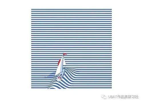 三大设计基础:平面构成之"线"的风格轨迹 - 线条创意图形 - 实验室