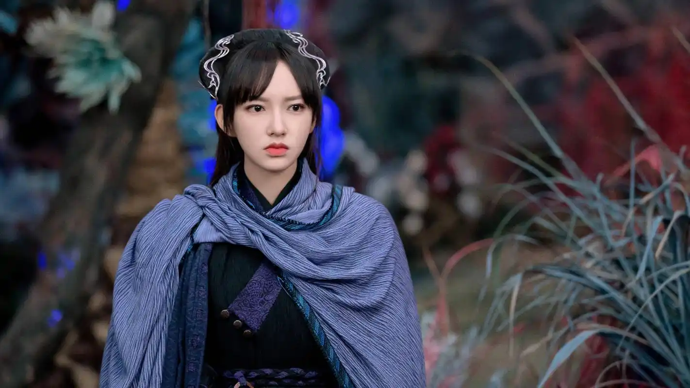 演员程潇,电视剧《灵域》粉颊乌发,婉约灵动,请看剧照