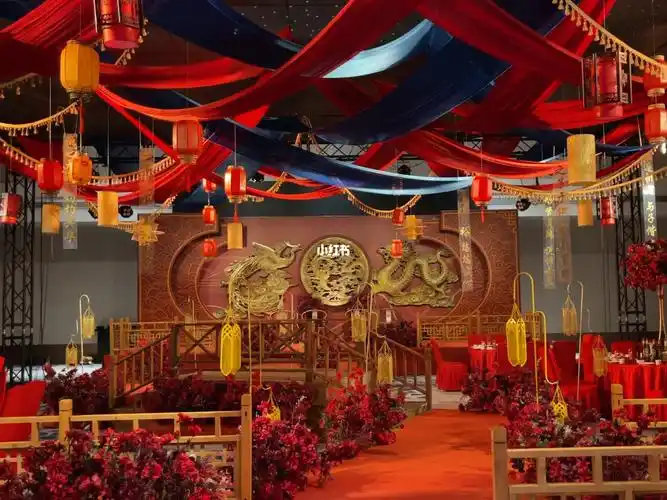 唐庄酒店中式婚礼现场