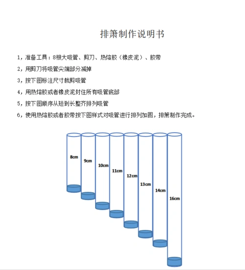 下面让我为大家演奏一曲小星星吧 看看我做的说明书,是不是制作过程