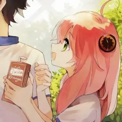 超级明显又甜蜜可爱的情侣头像图片