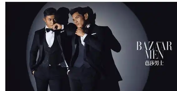 肌肉男黄晓明和向佐秀暧昧写真过儿童节