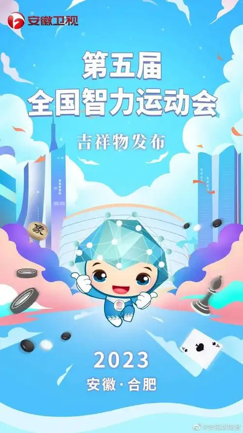 2023合肥五智会会徽吉祥物##合肥五智会甲子之约