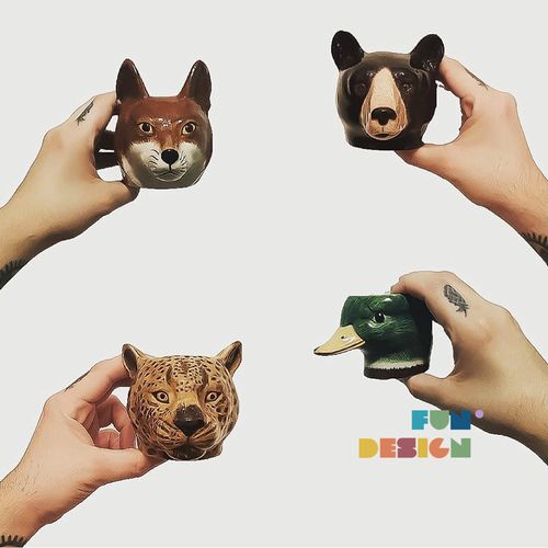 现货 英国quail代购陶瓷蛋杯桌面mini动物蛋托客厅可爱小花瓶摆件