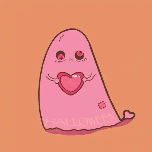 万圣节的可爱鬼