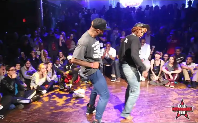 狂派舞创始人tight eyez大战传奇女舞者toyin