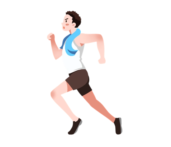 图奔跑的人金色剪影奔跑的人物剪影图片奔跑吧炫彩艺术字跑步小人线性