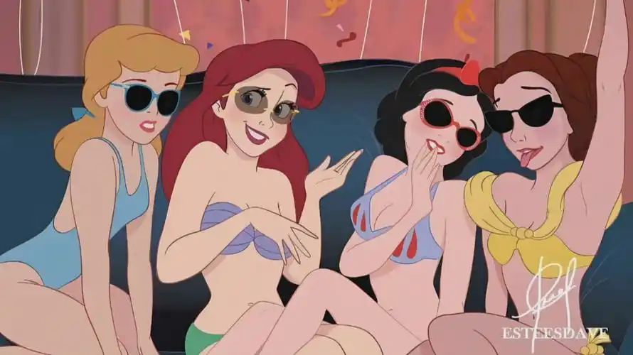 迪士尼公主94ipad,手机,电脑桌面同系壁纸求原图,请三连后台踢我