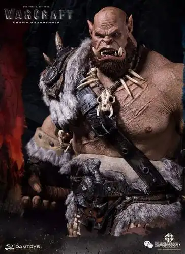 damtoys新品史诗系列电影魔兽奥格瑞姆orgrim28寸精致雕像dmlw02