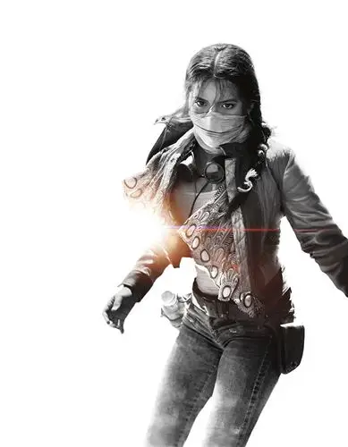 最后的骑士,面具,isabela moner, izabella,白色背景,黑白,电影,女孩