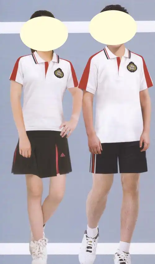 夏季短裙套装 - 中学校服款式 - 云南昆明校服定做厂家-云南金彩