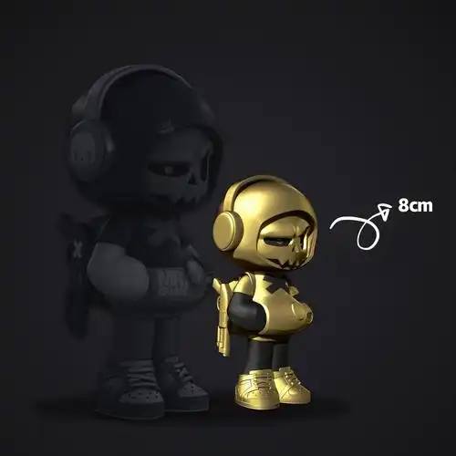 mrbone潮玩猫王联名礼盒和第三弹盲盒来袭