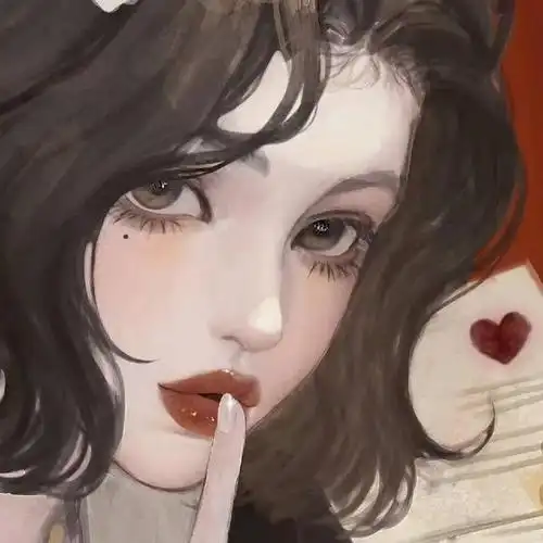 女士图片头像简单成熟手绘(女手绘头像高级质感)-天晟网