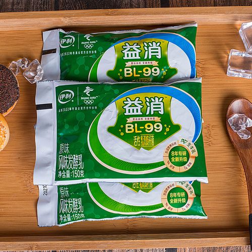 伊利利益酸奶150g袋装实惠益生风味发酵消化酸奶