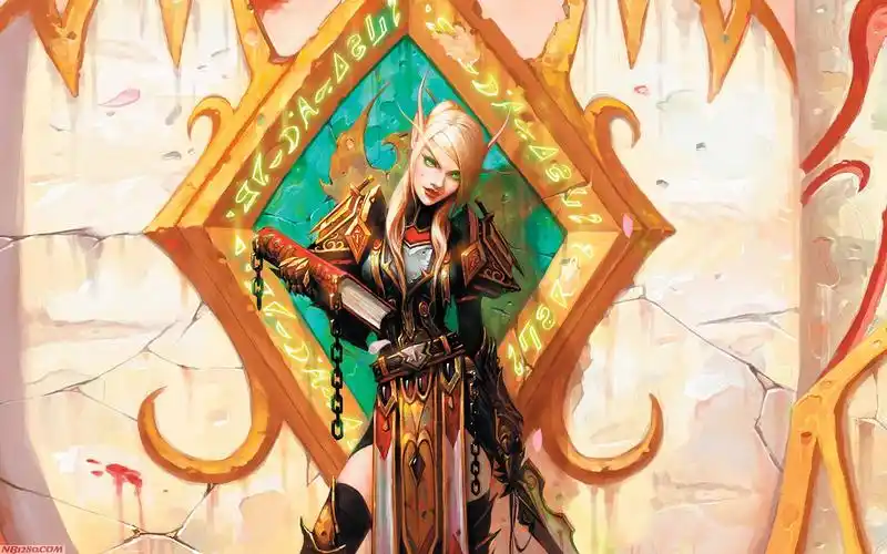 求一张魔兽世界的壁纸,血精灵的最好是16:9的,也就是1366*768的_百度