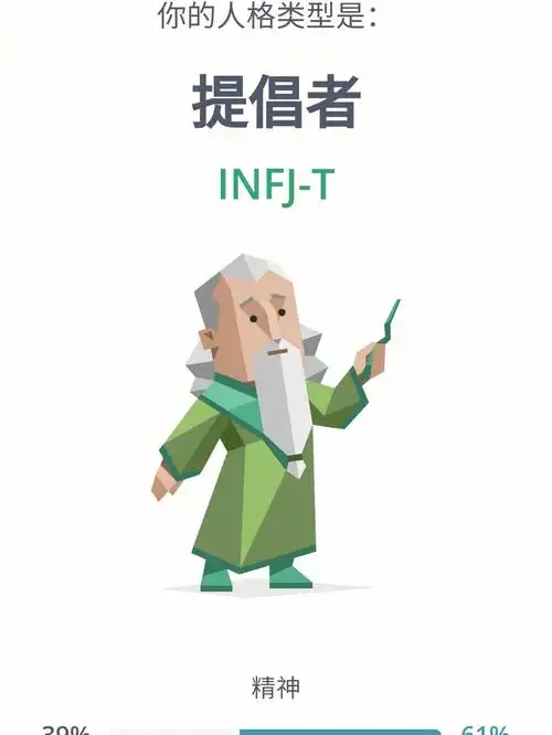 infj型人格的优势理想主义者,天生具有移情能力,能够将自己的感情迅速