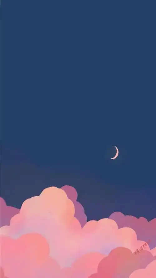治愈系月夜星空手机高清壁纸