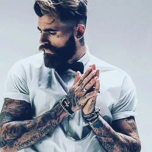 所以,男生的大花臂你怎么看?