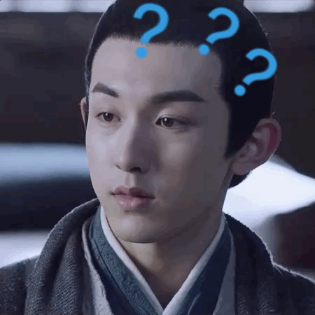 看着侯正则@郭俊辰_fiction 这几张可爱的问号脸,小古确定了