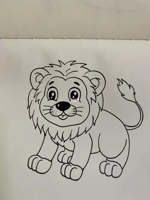 儿童动物简笔画64100