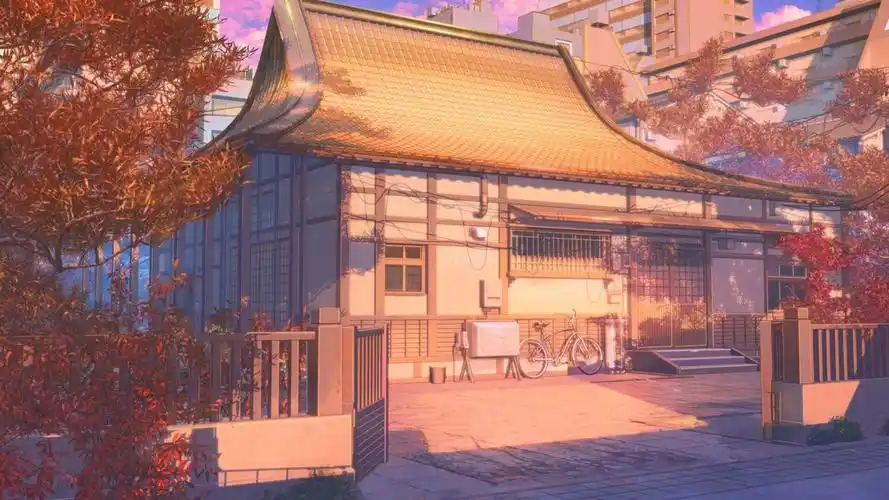 日系东京屋插画高清壁纸