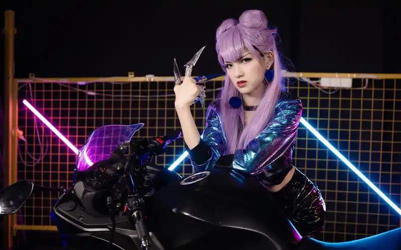 【干脆面】英雄联盟kda女团《more》伊芙琳cos翻跳