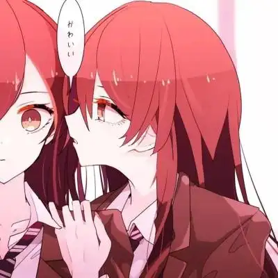 动漫闺蜜头像两人一萌一酷