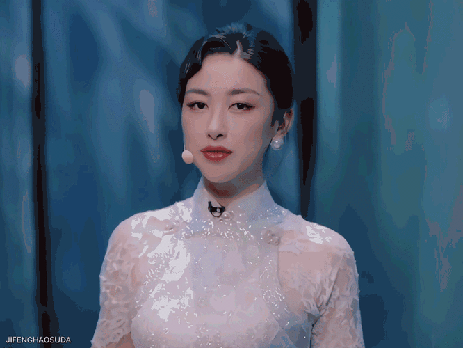 朱珠穿旗袍##朱珠骨子里的东方韵味