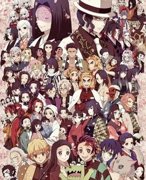 鬼灭之刃多人图和壁纸