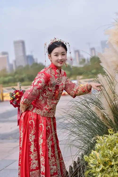 我镜头下的新娘子