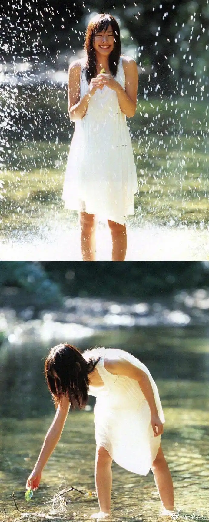 2006年新垣结衣《水漾青春》写真炎炎夏日里17岁的gakki,笑容可以治愈