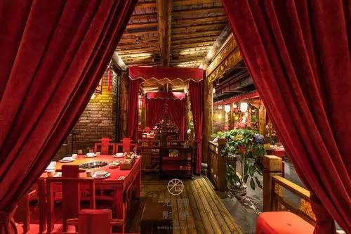 海口大龙翻印老成都火锅空间摄影