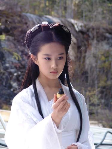 精品白色仙女装女侠服小龙女服装刘亦菲神雕侠侣古装汉服七仙女服