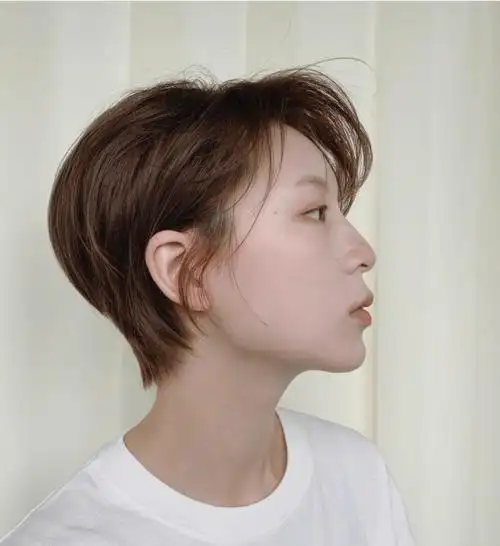 发型欣赏文艺范小短发