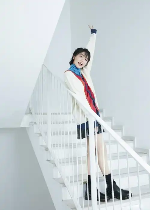 《爱情公寓5》成果诸葛大力楼梯写真