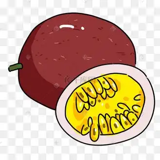 粉色卡通艺术字百香果特惠